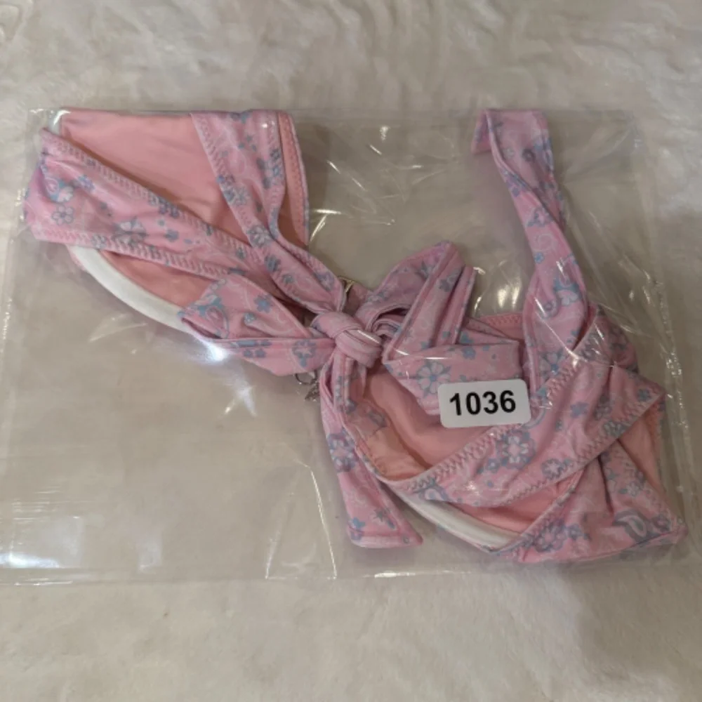 New! Frankies Bikinis Victorias Secret Estella Paisley Bikini Top 31036